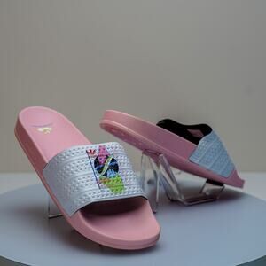 Adidas x Kevin Lyons Adilette Lite Slides Graphic Womens Size 13